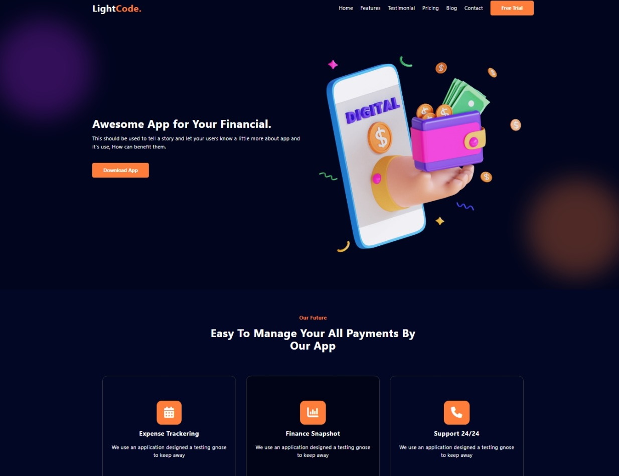 Free HTML5 Bootstrap Template